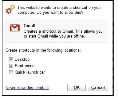 Create Shortcut