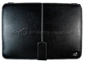 DELL INSPIRON MINI 10 LAPTOP PC BLACK LEATHER Mini-Note PC NETBOOK Carrying POUCH CASE Cover Sleeve