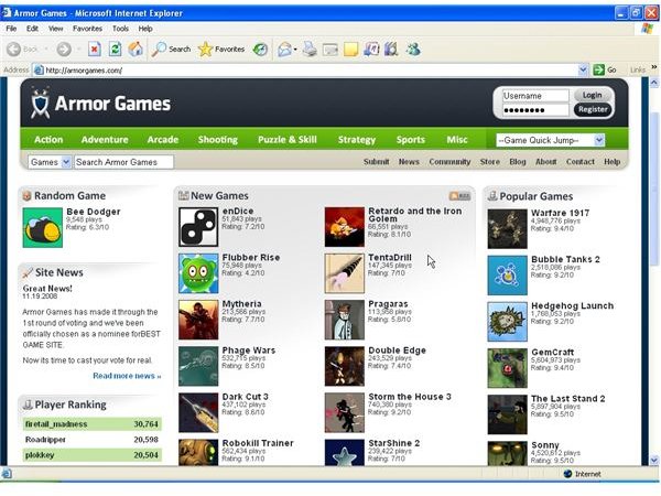 Armorgames.com Review: The Best Place for Unique Flash Games