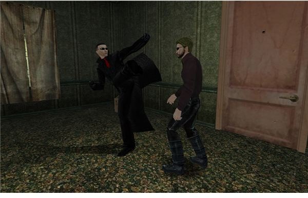 the matrix online fight