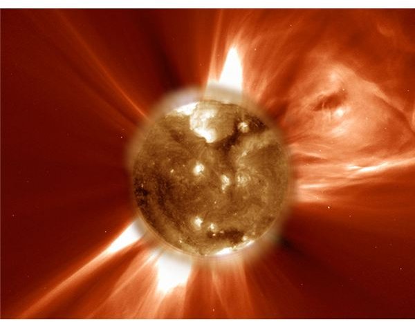 Sunstorm! Credit: ESA, NASA, & Soho Consortium