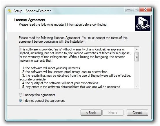 Shadow Explorer Installer