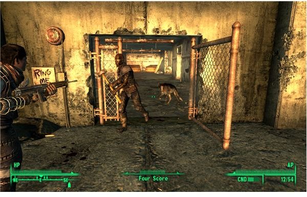 Fallout 3 - Head of State - Slavers Raiding the Temple of the Union