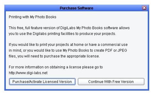 DigiLabs Software Purchase Option