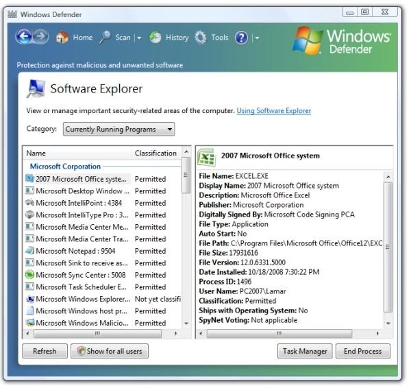 Software Explorer