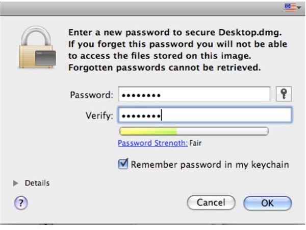 how long for secure erase mac