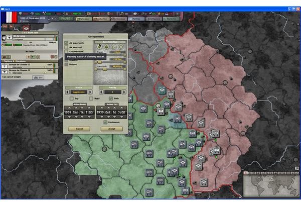 Hearts of Iron III: Assigining Air Missions