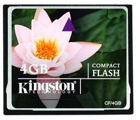 Kingston CF/4GB CompactFlash Card