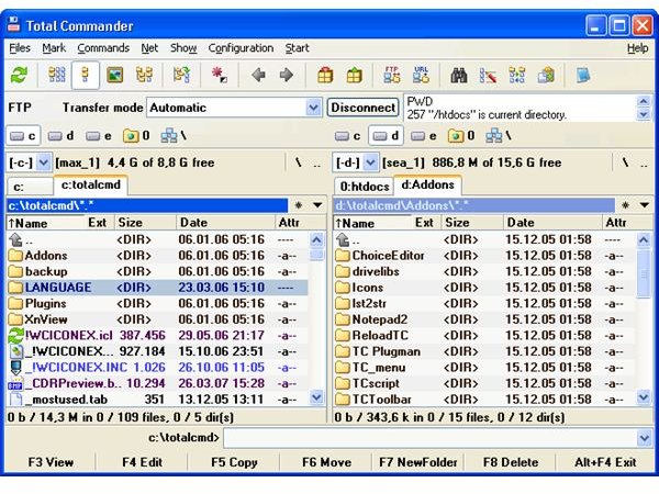 (Total)Windows Commander