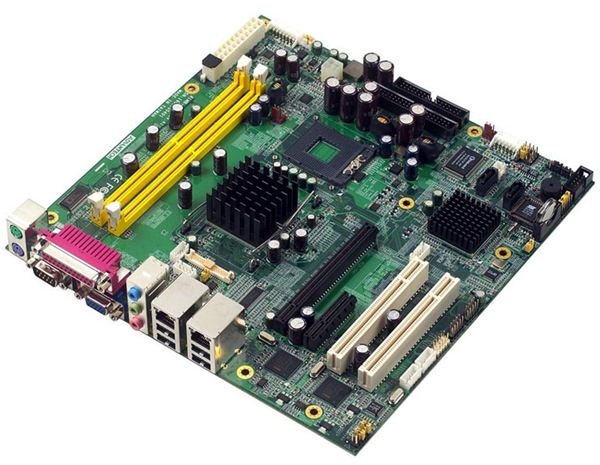 Micro-ATX Motherboard with 2 slots for RAM