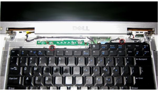 Laptop Keyboard Screws