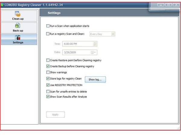 instaling Comodo System Cleaner