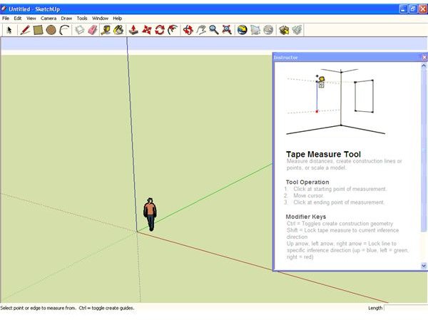 Google SketchUp Tutorials: Getting Started with the Tools