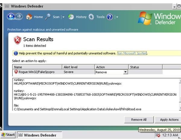 Windows Defender Safe Mode Scan