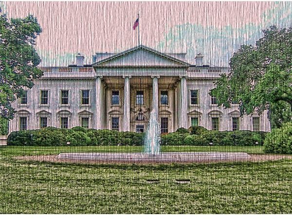 Final White House Photo with Texture