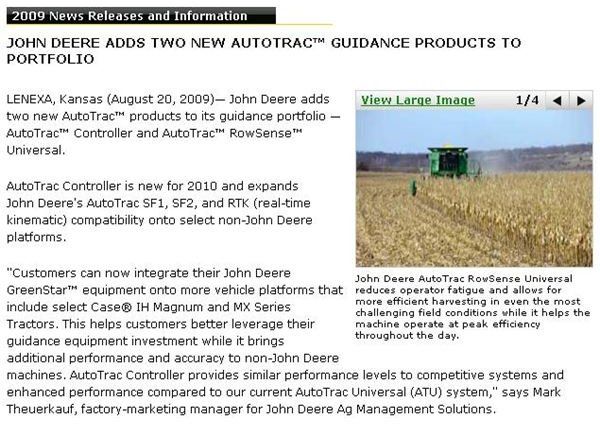 Agriculture GPS for Tractors