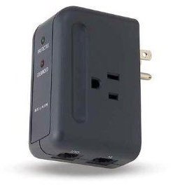 Belkin F9H220-TVL Travel surge protector with hidden s=awicewl plug