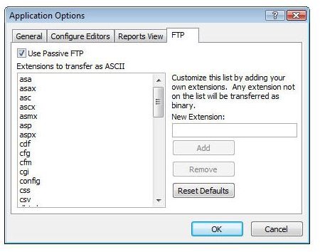 ASCII File Associations