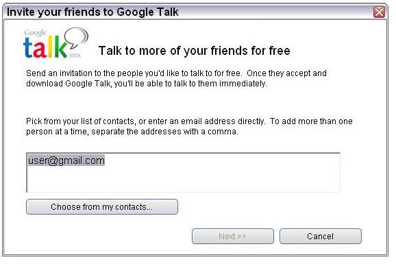 How to Add Contacts to Google Talk