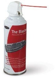 Compressed air helps you clean dust away.