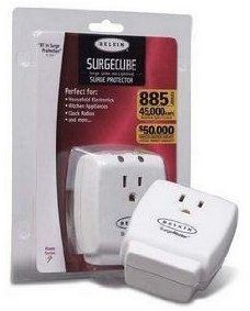 Belkin Surgecube Surge Protector 1 outlet Home series