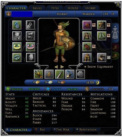 LOTRO Crafting Tool