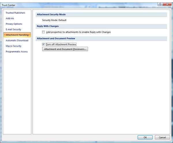 Microsoft Outlook 2007 Tip #23 - Attachment Previewing Options