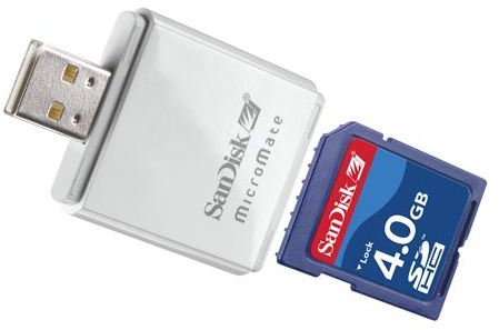 Sandisk SDHC Card Reader