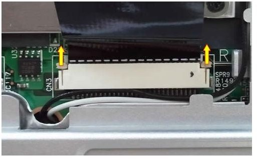Fig3 - Remove Dell Inspiron Keyboard Repair - Remo