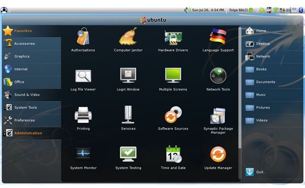 Eeebuntu Netbook Remix Administration