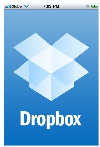 download dropbox file to iphone