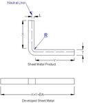 how to calculate sheet metal bend allowance