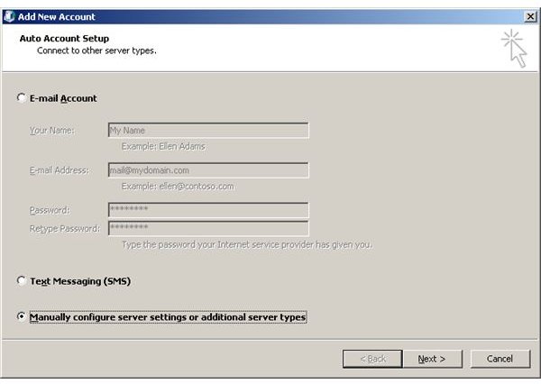 Outlook 2010 Configuration for Exchange 2010 1