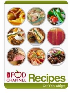 Food Channel Recipe Widget