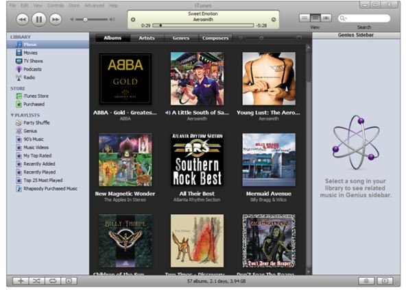 Bright Hub Review of Apple's iTunes 8 - Genius Sidebar, HD Video, New Grid View, and Slick New Visualizer