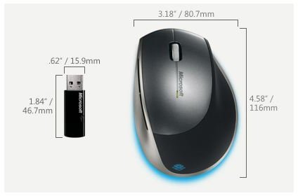 Explorer Mouse Product Details from Microsoft