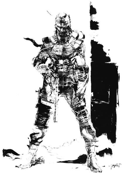 Metal Gear Solid Drawings - A Yoji Shinkawa Gallery