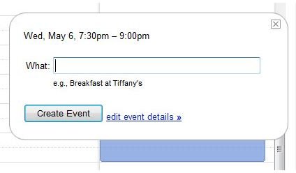 Add a New Event in Google Calendar