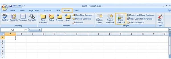 Sharing Workbooks Excel 2007