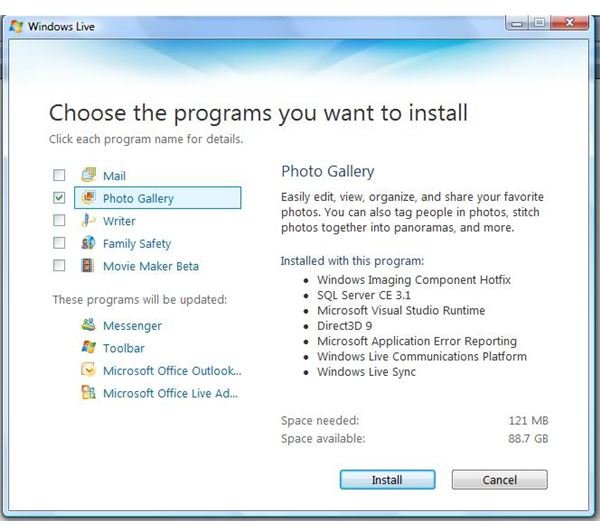 How to Use Windows Live Photo Gallery