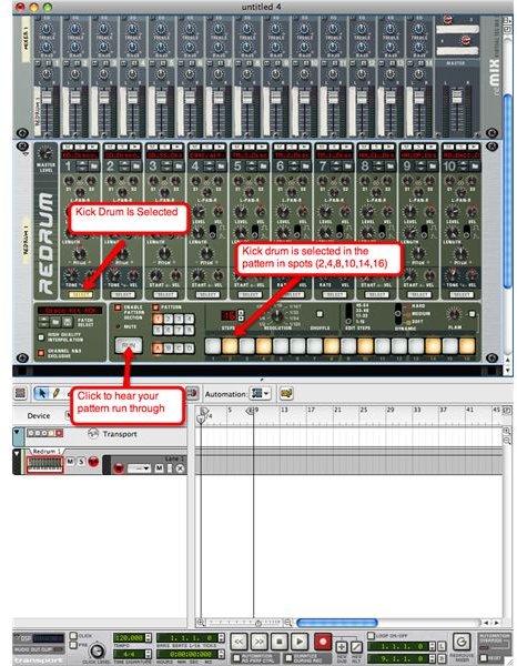 how to make beats on reason 6