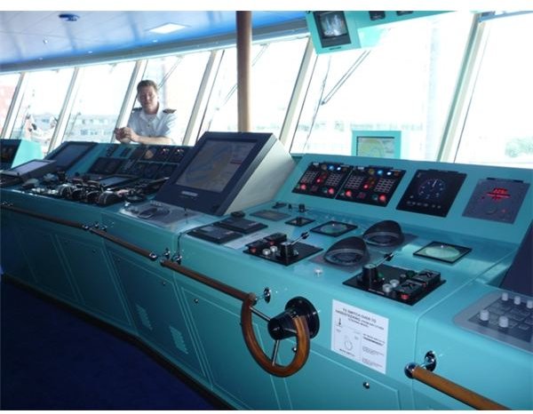 Ships Bridge Control for steering