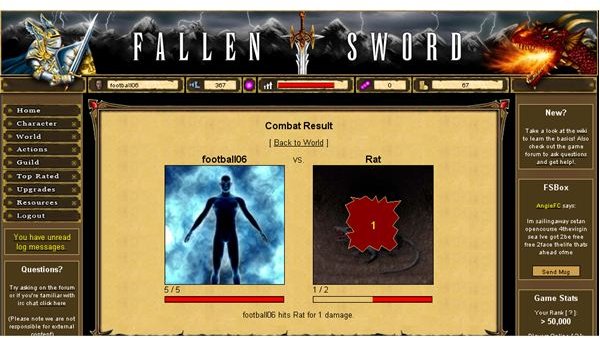 Fallen Sword Attack