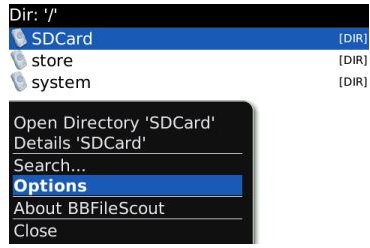 Blackberry Smartphone Software: Part One of the Review of the BBFileScout File Manager Application