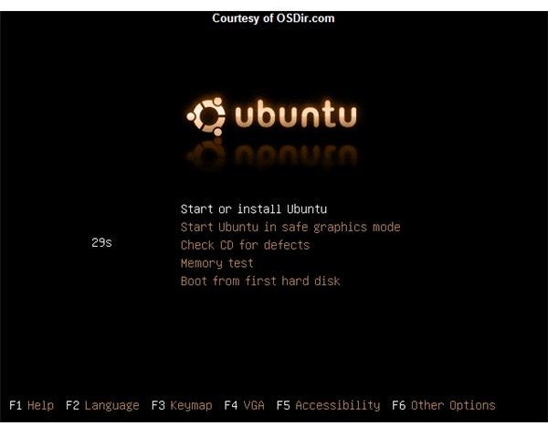 how to install linux from iso