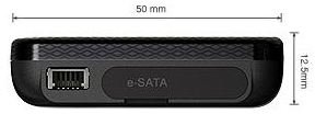 Transcend 128GB SSD18M side view connectors