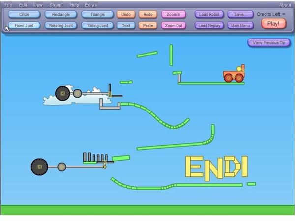 IncrediBots Games - physics game
