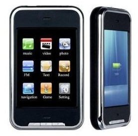 mp3 player touch screens