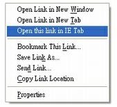 IE tab Plug-in 