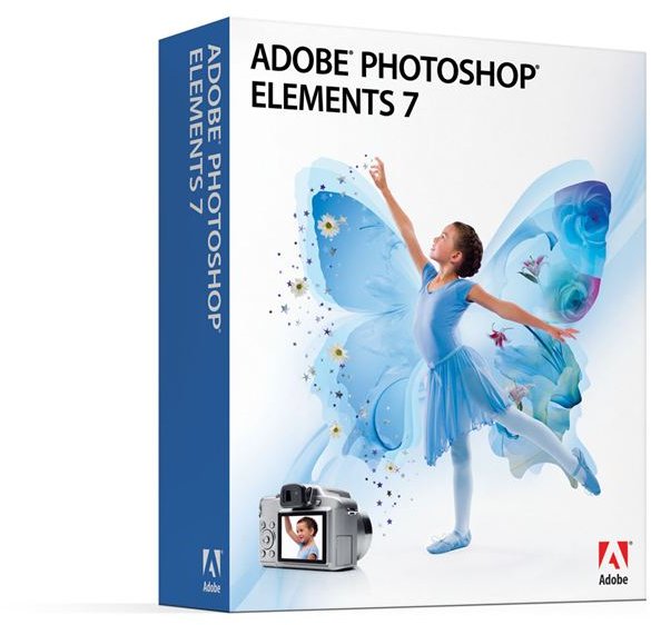 Photoshop Elements 7 Box Shot